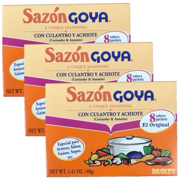 Goya Sazon Con Culantro Y Achiote Seasoning Coriander And Annatto 1 41