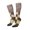 2 Black-2, variant on Women Crew Soft Moisture-wicking Socks Chess Board With Pawns Pattern Design Cotton Socks, One Size fit All