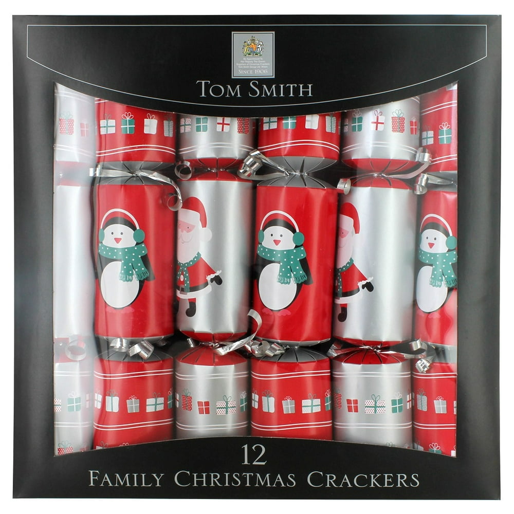 Tom Smith Family Fun Christmas Crackers - 12 pack - Walmart.com