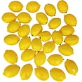 thumbnail image 1 of Nvzi-b - Paquete de 30 limones amarillos artificiales, fruta artificial, limones falsos, limones realistas, maqueta de fiesta, mesa de cocina, decoración de verano, relleno de jarrón, frutero,, 1 of 4