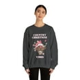 thumbnail image 3 of Country Christmas Vibes Unisex Heavy Blend™ Crewneck Sweatshirt, 3 of 4