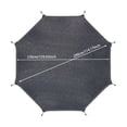 thumbnail image 3 of Outdor Trampoline Sun Shade Cover Outdoor Sports Shield, 3 of 5