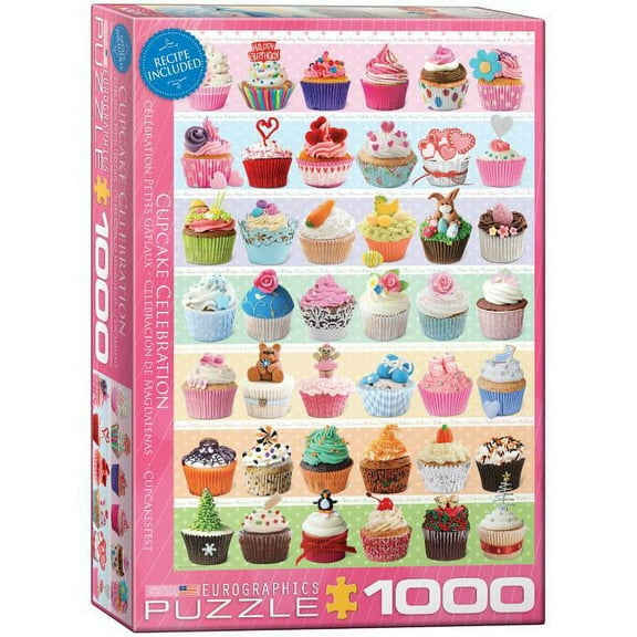 Cupcake Celebration 1000 Piece Jigsaw Puzzle