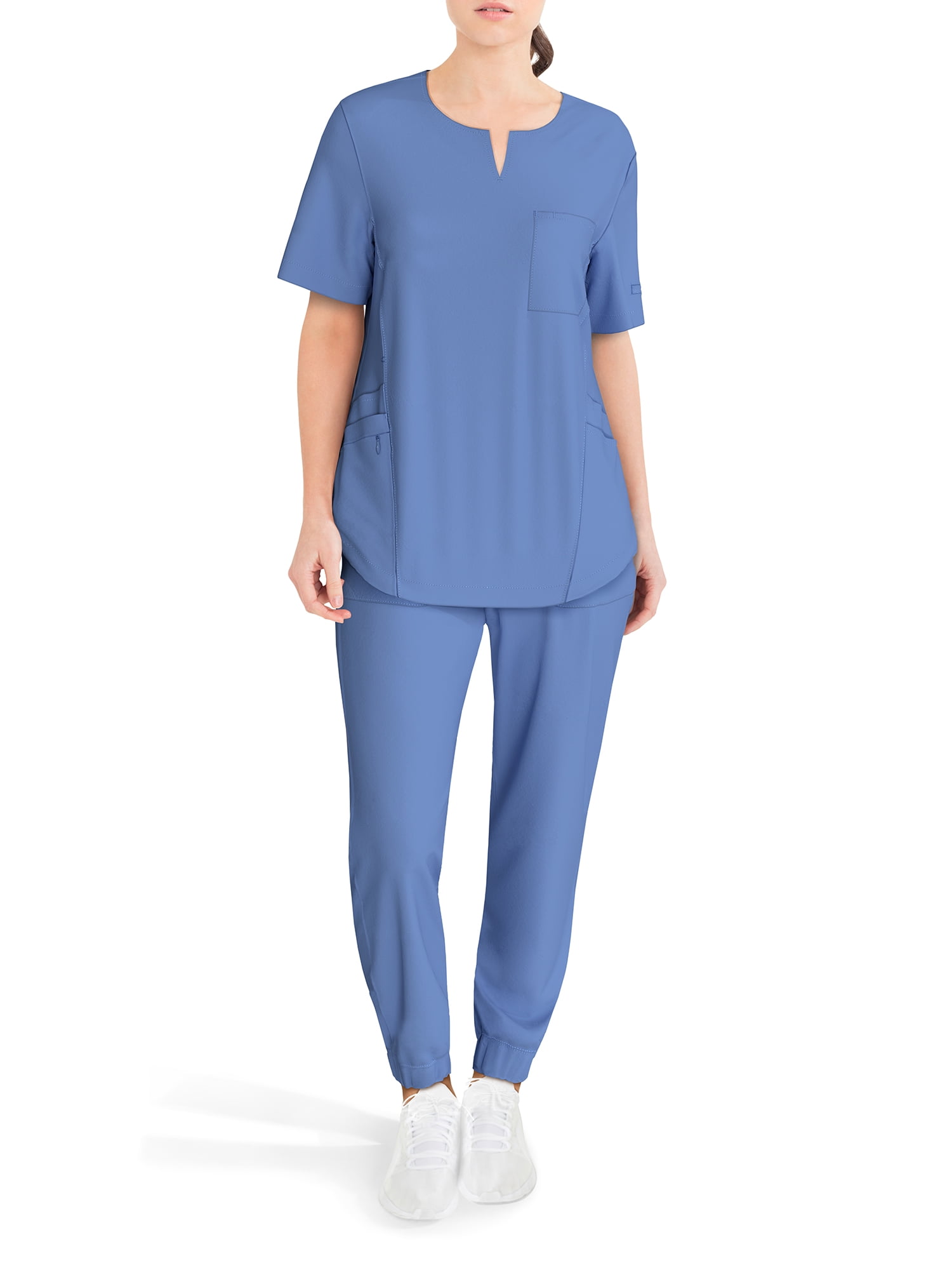 ClimateRight by Cuddl Duds Stretch Woven Scrub Jogger (Women's and Women's Plus), 1 Count