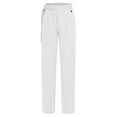 thumbnail image 3 of Manyakai Mens Ballroom Latin Dance Trousers Adjustable Buckle Belted For Salsa Cha-cha Performance White XL, 3 of 6