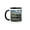Black/White, variant on 3drose, Lake Florence, Wasatch Mountains, Utah, Usa - Us45 Hga0397 - Howie Garber, 11oz Two-tone Yellow Mug