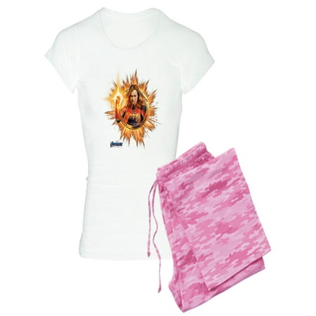 

CafePress - Captain Marvel - Women s Light Pajamas