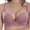 Pink, variant on Fatuov Women's Lace Bra with Underwire Solid Color Soft Daily Bra for Casual, Supportive Full Coverage Push Up Lightly Lined Bra 46C, Black