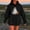 7_Black, variant on Womens Fall Winter Oversized Hoodies Funny Halloween Graphic Long Sleeve Pullover Sweatshirts with Pocket Halloween Hoodie for Women Men Casual Hoody Halloween Party Costume, Black L