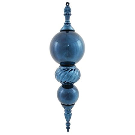 Vickerman 30" Sea Blue Shiny Finial Christmas Ornament