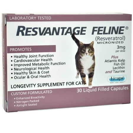 UPC: 0094922269072 | Resvantage Feline (30 Capsules)
