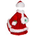 thumbnail image 4 of 17 Inch Christmas Porch Goose Costume, Fuzzy Goose Outfit with Shawl & Bow Headband, Holiday Clothes for Lawn Goose Statue, Front Porch, Yard & Patio Decor, 4 of 7