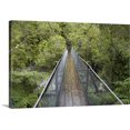 thumbnail image 1 of Great BIG Canvas | "Footbridge, Hokitika River, Hokitika Gorge, West Coast, South Island, New Zealand" Canvas Wall Art - 36x24, 1 of 2