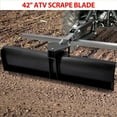 thumbnail image 2 of Lame ATV/UTV 3 Positions, Lame à Gratter, 5 Angles Réglables, Compatibilité Universelle avec Récepteurs de 2 Pouces, Niveleuse de Passage, Niveleuse de Saleté, Kit de Chasse-Neige, 2 of 9