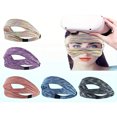 thumbnail image 2 of YOPTOP VR Eye Mask  Adjustable Breathable VR Sweat Band For Oculus Quest 2/1  Meta Quest Pro  HTC   PS  PICO4 Virtual Reality Headsets Accessories, 2 of 7