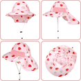 thumbnail image 5 of Toddler Baby Sun Hat Kids Summer UPF 50+ for Boys Girls Adjustable Beach Hats with Bucket Wide Brim Age 1-7 Years, 5 of 5