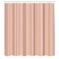 thumbnail image 2 of Ambesonne Stripes Shower Curtain, Abstract Palette Lines Art, 69"Wx84"L, Peach Fuchsia, 2 of 4