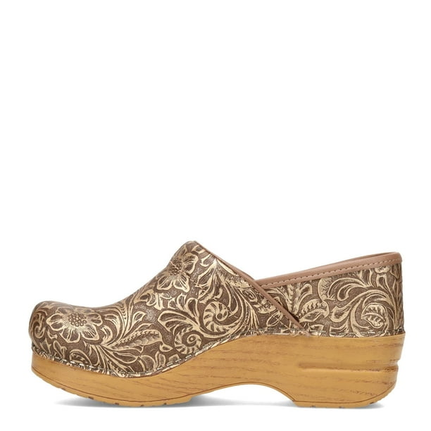 Dansko Women s Professional Antique Tooled Clogs 10.5 11 M US