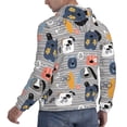thumbnail image 6 of Wukai Dog Print Men Hoodies Fleece Sweatshirts Long Sleeve Sweaters Pullover Fall Outfits Winter Clothes-3X-Large, 6 of 7