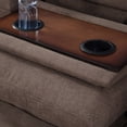 thumbnail image 6 of Aukfa 3 Piece Sectional Sofa, Living Room Couch with Storage Ottoman&Cup Holder, Linen, Right Hand, Brown, 6 of 7
