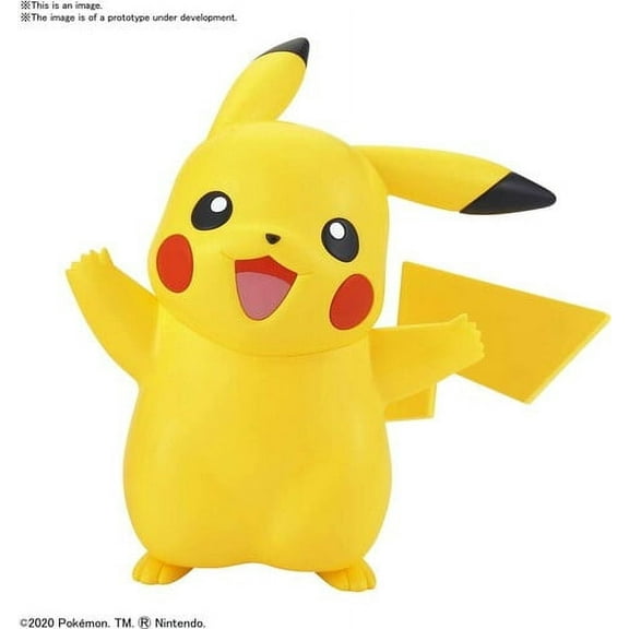 Bandai Hobby - Pokémon - #01 Pikachu, Bandai Spirits Pokémon Model Kit Quick!!