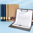 thumbnail image 4 of A5A4 Dossier Pliable Multifonctionnel Bloc-Notes Horizontal Organisation des Informations d'Affaires Dossier, 4 of 6