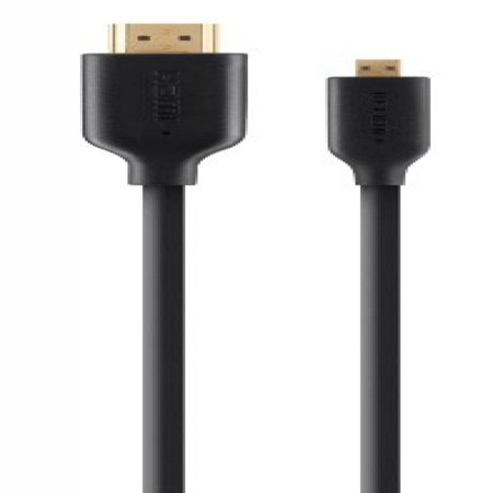 Belkin High Speed Hdmi Cable Belkin High Speed Ultra-Thin HDMI to Micro HDMI Cable (Supports Amazon Fire TV and other HDMI-Enabled Devices), HDMI 2.0 / 4k Compatible, 6 Feet ()
