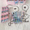 thumbnail image 3 of Bolígrafo de gel de tinta negra de 0,5 mm con diseño de Toy Story 3 de Lotso Kawaii con diseño de oso de fresa, regalo para la vuelta al cole, 3 of 5