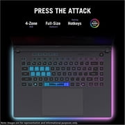 Asus ROG Strix G16 Gaming Laptop, Intel Ultra 9-275HX, 32 GB DDR5 RAM, 1 TB PCIe SSD, 16 2.5K (2560x1600) 240Hz, Nvidia G-Force RTX 5060, 4-Zone RGB Keyboard, W11 Pro, Eclipse Gray + Traix MousePad