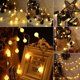 thumbnail image 4 of Cadena de luces LED de bola pequeña, caja de batería de 8 funciones, 5 metros, 50 luces Ormromra LKX-2087, 4 of 9