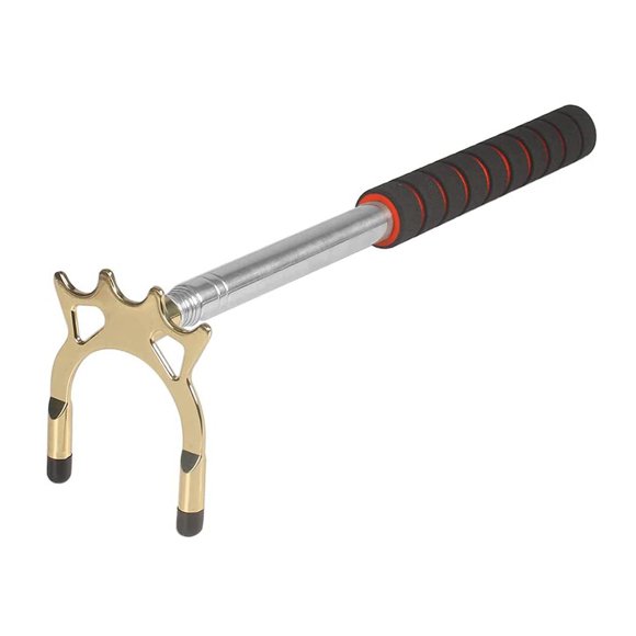 bedienty Billiards Cue Stick Bridge with Removable Head Pool Bridge Head Stick Bridge High