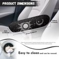thumbnail image 7 of Yuyamidu Sun and Moon Car Seat Arm Rest Cover Accessories Black Vehicle Seat Armrest Protector for SUV Car Truck Anti-Scratch Car Armrest Cover Car Interior Decor, 7 of 7