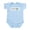 Sky Blue, variant on CafePress - Appalachian Trail Americasbesthistor - Baby Light Bodysuit, Size Newborn - 24 Months