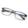 Men Rectangular Stainless Steel Glasses Frame/w Anti Blue Ray Lens - Computer Glasses - Blocker