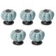 thumbnail image 1 of 5pcs Kitchen Cabinet Knobs, Retro Ceramic Cupboard Drawer Pull Handle, Door Wardrobe Furniture Handle, 1 of 2
