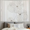 thumbnail image 2 of Orinice Fine Foliage Lace Tapestry Wall Hanging Unique Style Graphic Tapestries Home Wall Decor for Living Room Bedroom Apartment Farmhouse Dorm  Dorm Decoration 50x40inch, 2 of 6