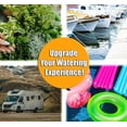 thumbnail image 4 of 50ft 5/8" Drinking Water Safe, Heavy Duty, Kink Free, All Weather, Non Expanding, Lightweight Water Hose with Brass Fittings, UV Protection, and Abrasion Resistance, 4 of 8