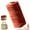 Rust Red, variant on 4MM Beige Macrame Cord, 110 Yards Natural Cotton Cord Macrame Rope Yarn, Soft Twisted String for DIY Crafts, Knitting, Wedding Decor,Plant Hangers, Wall Hangings