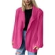 thumbnail image 1 of Versión holgada de mujer de traje de manga larga con cuello en V de moda sexy con tops de bolsillos Pompotops qwe22260, 1 of 7