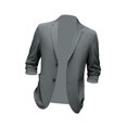 thumbnail image 4 of Segolike Suit Jacket Men Mens Suit Coats, Versatile Mens Sport Coats and s for Business Wedding Gift Celebrations , Gray Green 2XL, 4 of 8
