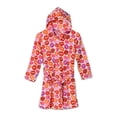 thumbnail image 1 of Up Past 8 Girls' Bathrobe Fuzzy Hooded Robe Sleepwear, 1 of 1