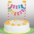 thumbnail image 2 of Décoration pour gâteau fanion Unique Party Favours, 2 of 3