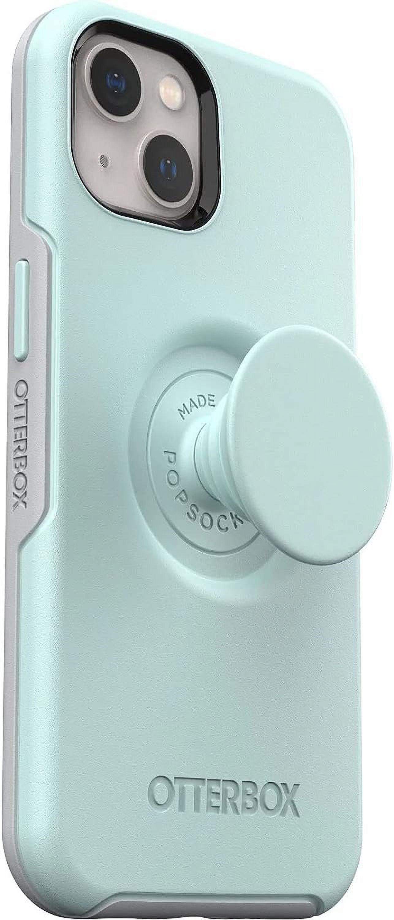 OtterBox + Pop Symmetry Series Case for iPhone 13 Only - Non-Retail Packaging - Tranquil Waters Blue