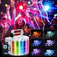 thumbnail image 2 of amdohai 24W RGBW LED Stage Lights Indoor Voice-Control DMX 512 7 Channel, 2 of 8