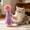 Purple, variant on TTJ Cats Toys for Bored Indoor Adult Cats Cats Toy 2026 Toy Wooden Tumbler Interactive Wobble Toy for Kittens Indoor Cats No Catnip -Righting Toys for Playful Felines