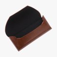 thumbnail image 3 of Unique Bargains Anti-pressure Eyeglasses Case Portable Eyeglasses Storage 6.38"x2.56"x1.57" Brown, 3 of 5