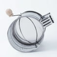 thumbnail image 3 of Troglfold flour sieve Stainless Steel Flour Sifter Baking Mesh Strainer Kitchen Filter Net,5.71"X4.13"X4.13", 3 of 10