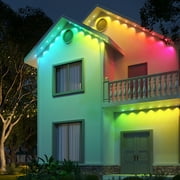 Govee 100ft RGBIC Permanent Outdoor Lights with 72 Lights, White version