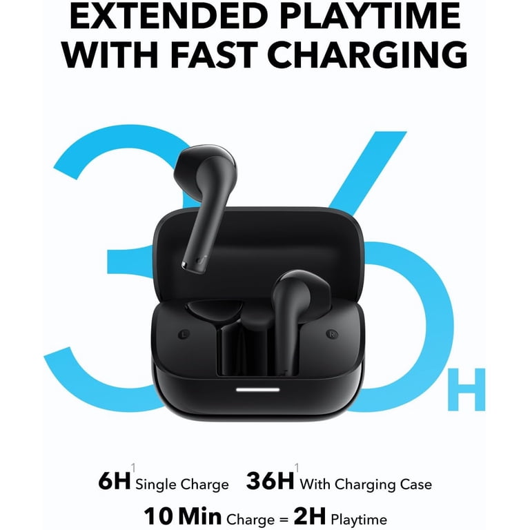 soundcore イヤホン K20I BLACK Soundcore, K20i Semi-in-Ear Earbuds, Bluetooth Wireless, Black