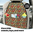 thumbnail image 4 of Goofa Funny Owl Bird Pattern Car Back Seat Protector for Kids (2 Pack) ,Anti-kick Storage Mat for Car Seats,Shields from Footprints, 4 of 6